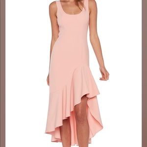 NEW Bardot “Esther” Asymmetrical Flouncy Midi Dress